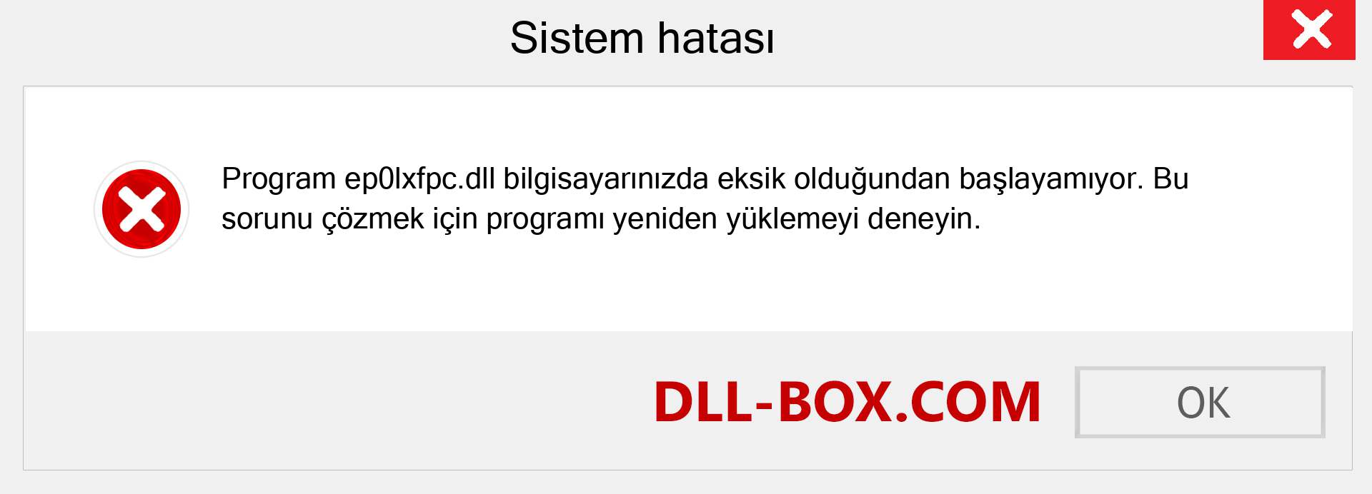 ep0lxfpc.dll dosyası eksik mi? Windows 7, 8, 10 için İndirin - Windows'ta ep0lxfpc dll Eksik Hatasını Düzeltin, fotoğraflar, resimler